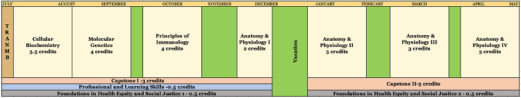 MBS Curriculum Calendar